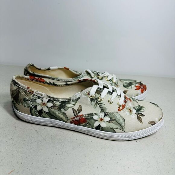 Women's Keds Champion Tropical Cream 7,5 - Picture 2 of 8